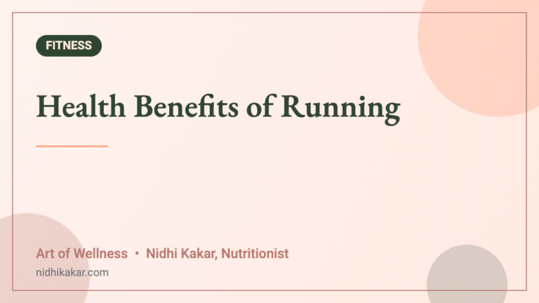 Health Benefits of Running - Art of Wellness blog featured image