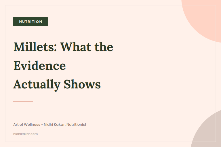 What the Milliets Evidence Actually Supports